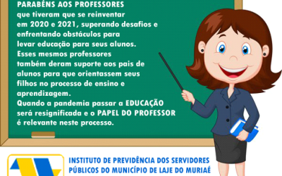 15 de outubro – Dia do Professor