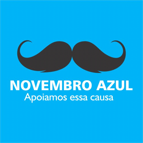 Novembro azul: O PrevLaje apoia essa causa.